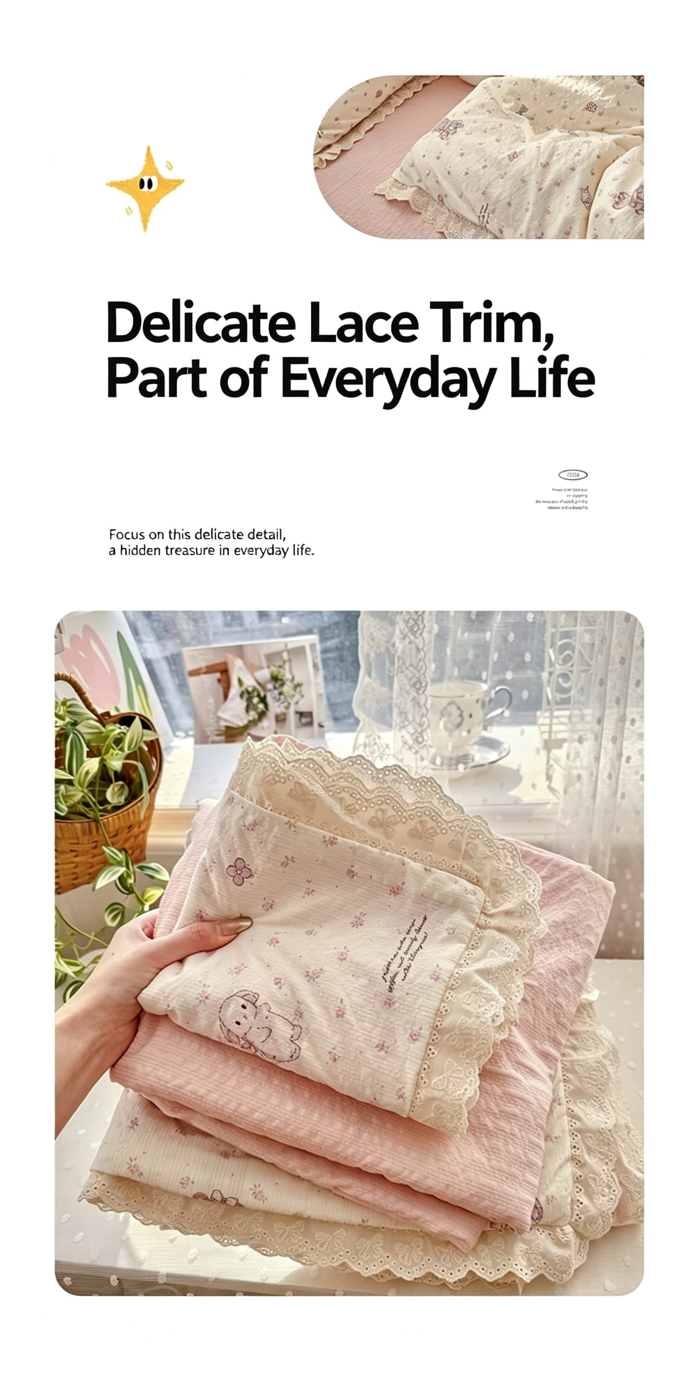 Aesthetic Cottagecore Bedding  - Aesthetic Floral Duvet Cover ulasan dan harga