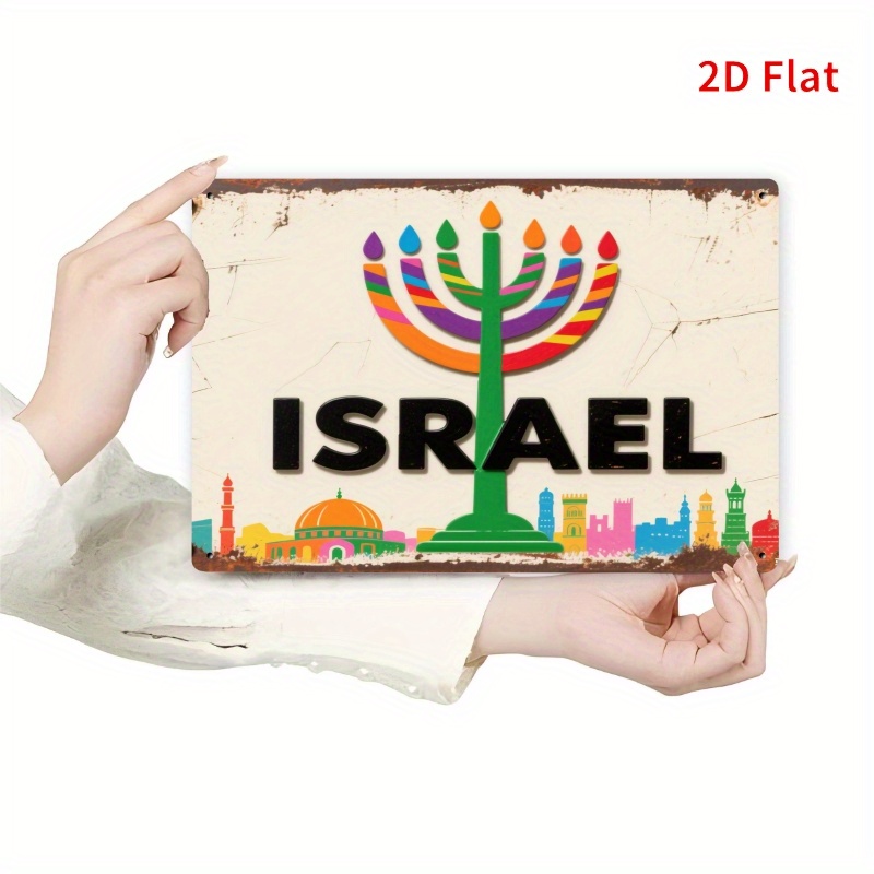 CIFBUY Vintage Aluminum Wall A - Home Decor ulasan dan harga