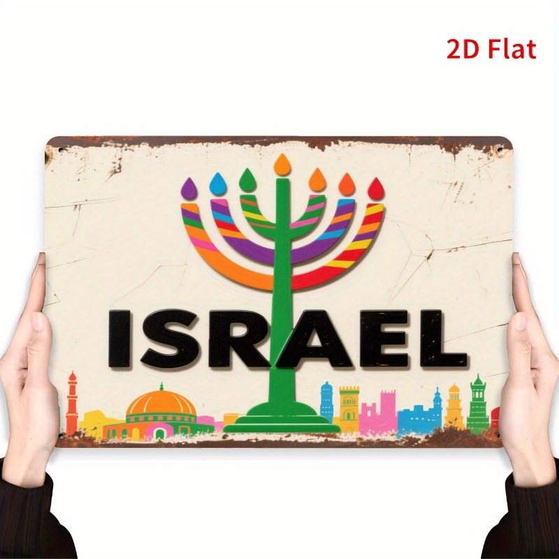 CIFBUY Vintage Aluminum Wall A - Home Decor ulasan dan harga
