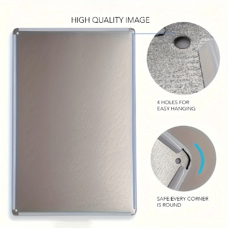 CIFBUY Vintage Aluminum Wall A - Home Decor ulasan dan harga
