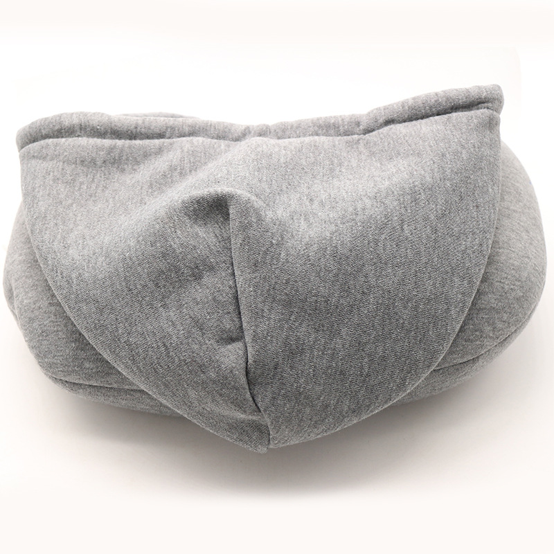 U-shaped Hooded Travel Home Pi - Anti Snore Contour Pillow ulasan dan harga