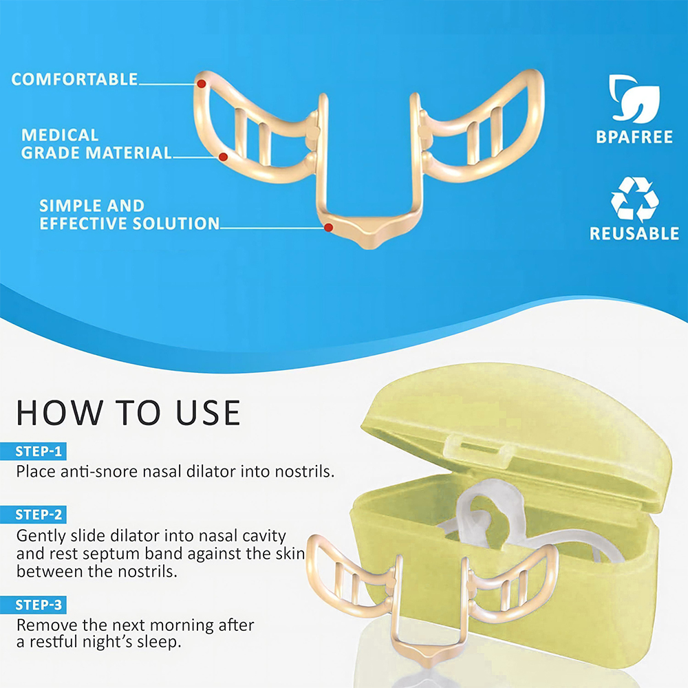 Snore Stopper Nasal Dilator fo - Anti Snore Contour Pillow ulasan dan harga