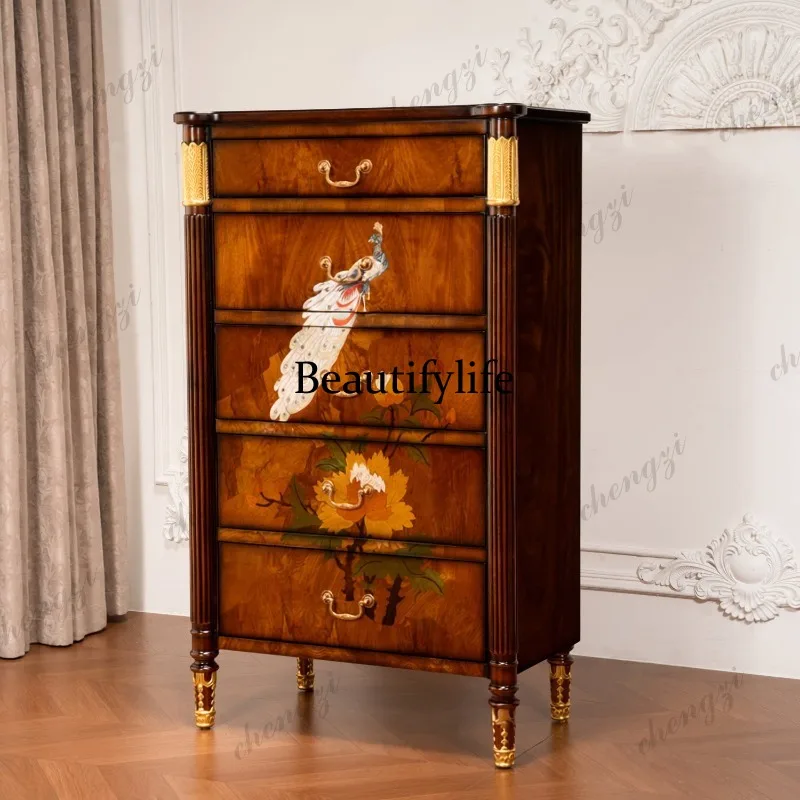 M178 American retro solid wood - Storage & Organization ulasan dan harga