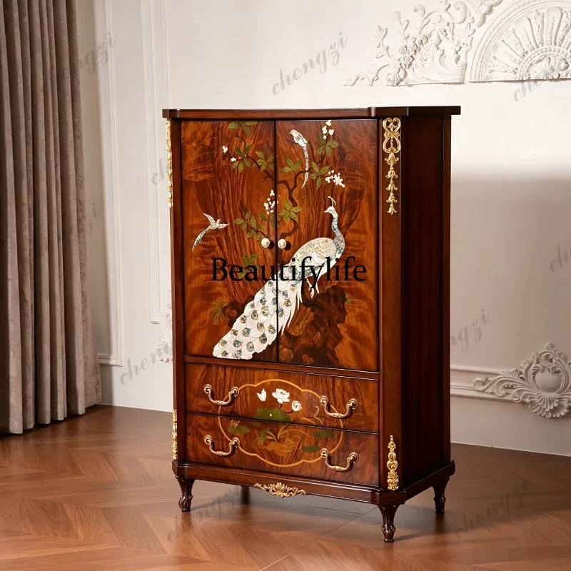 M178 American retro solid wood - Storage & Organization ulasan dan harga