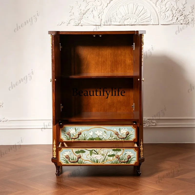 M178 American retro solid wood - Storage & Organization ulasan dan harga