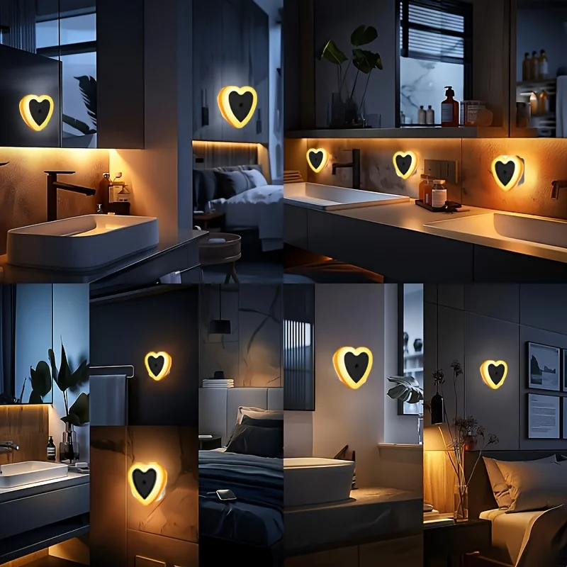 1pc LED Smart Night Light - En - Kitchen ulasan dan harga