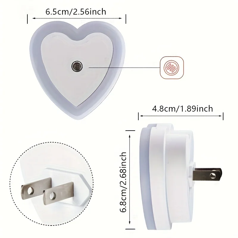1pc LED Smart Night Light - En - Kitchen ulasan dan harga
