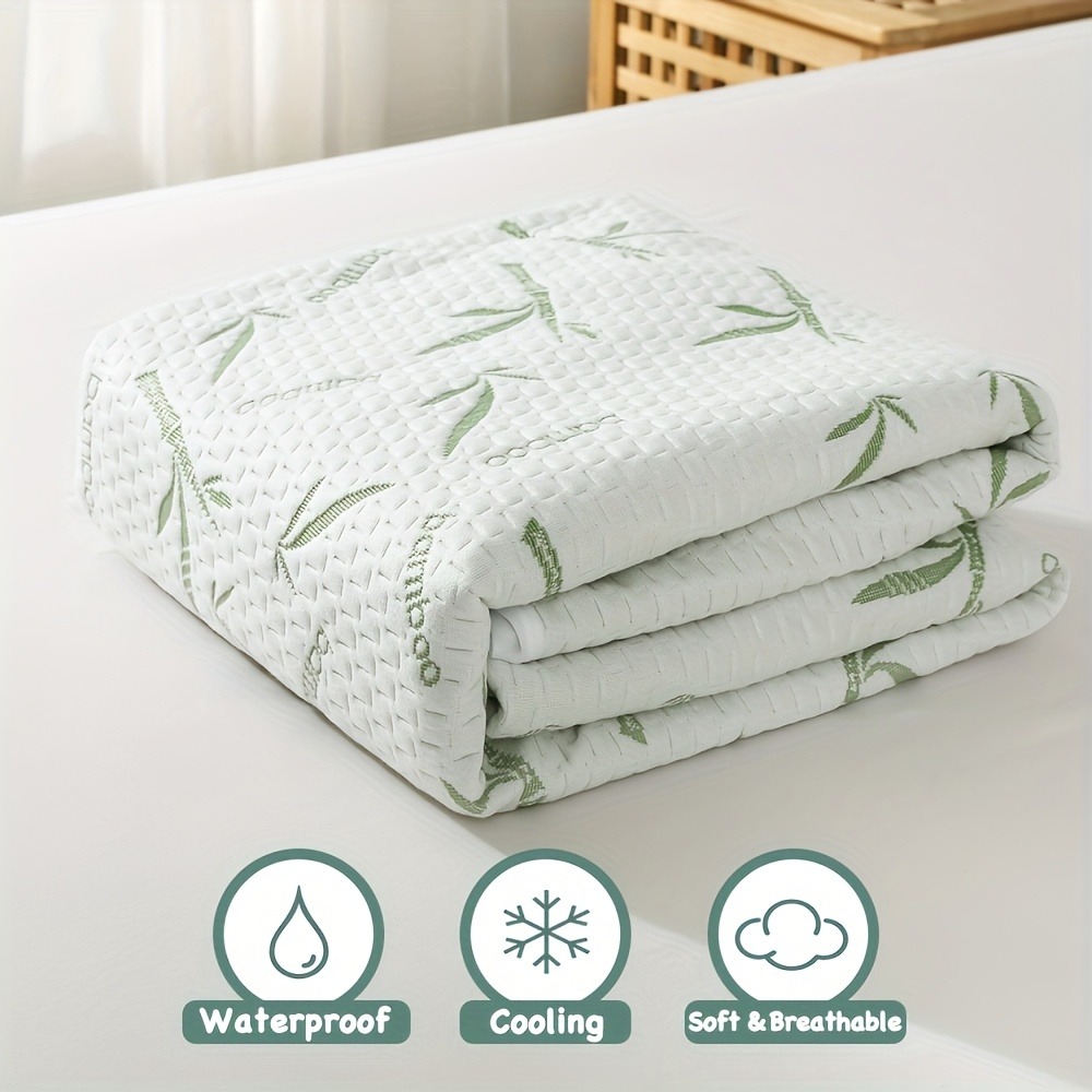 Waterproof Bamboo Fiber Mattre - Waterproof Mattress Protector Breathable ulasan dan harga