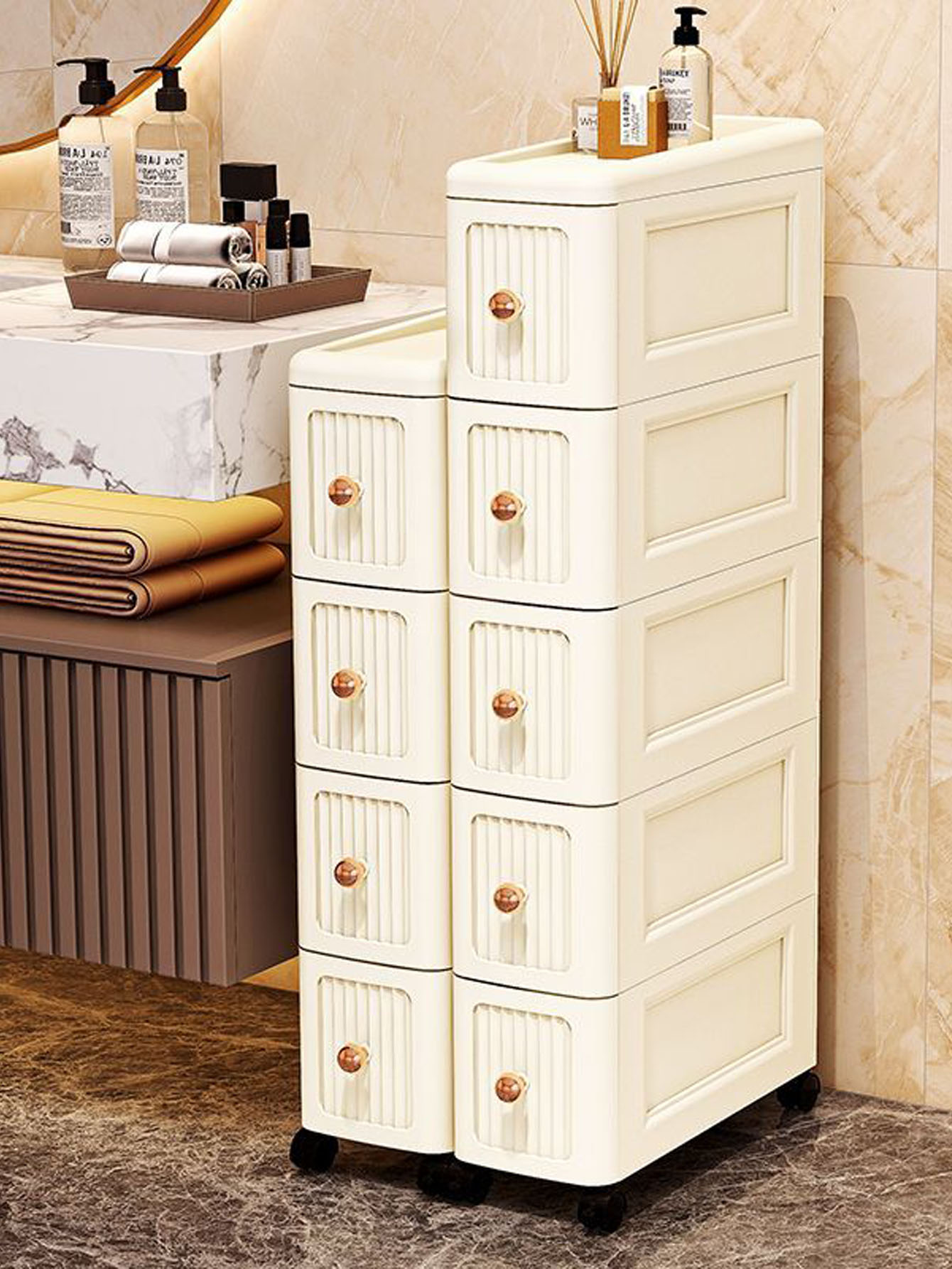 15CM Wide Gap Storage Cabinet  - Kitchen ulasan dan harga