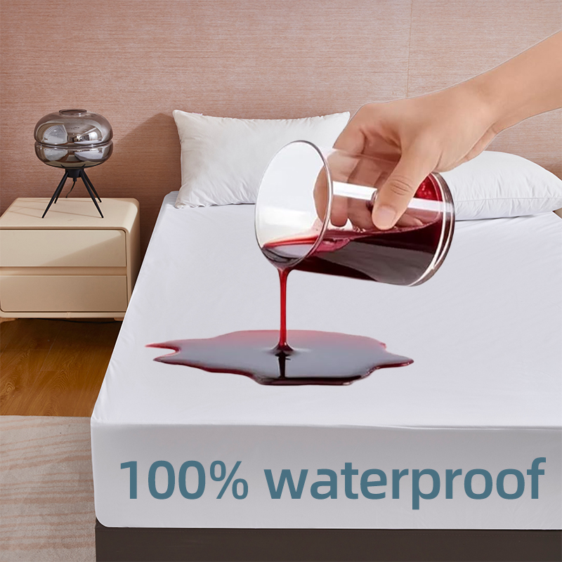 Queen Waterproof Mattress Prot - Waterproof Mattress Protector Breathable ulasan dan harga
