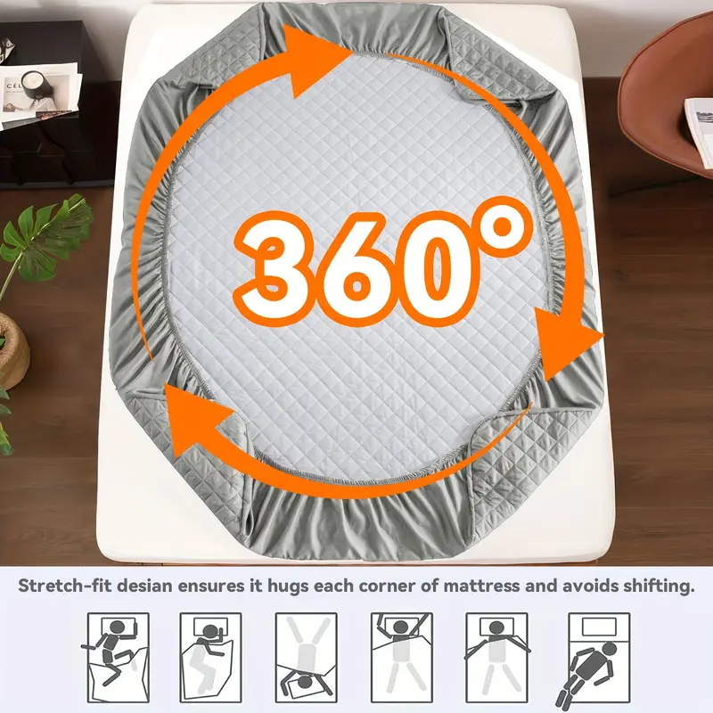 Waterproof Mattress Protector, - Waterproof Mattress Protector Breathable ulasan dan harga