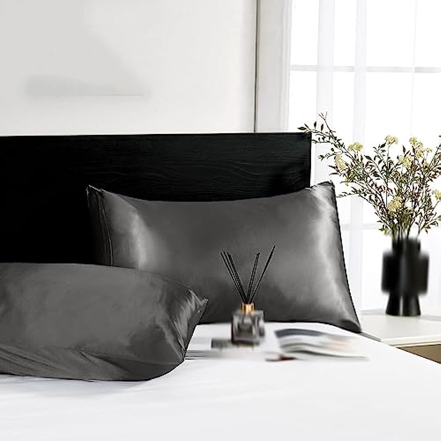 2pcs Satin Silk Pillowcase for - Satin Silk Pillowcase Hair Skin ulasan dan harga