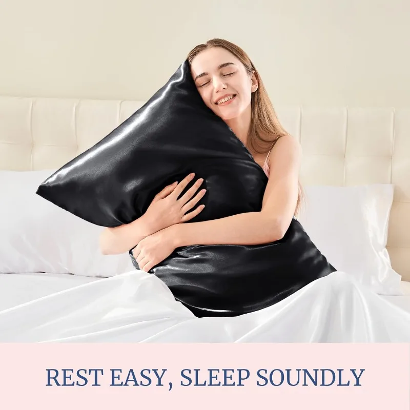 Multi-size Satin Pillowcase fo - Satin Silk Pillowcase Hair Skin ulasan dan harga